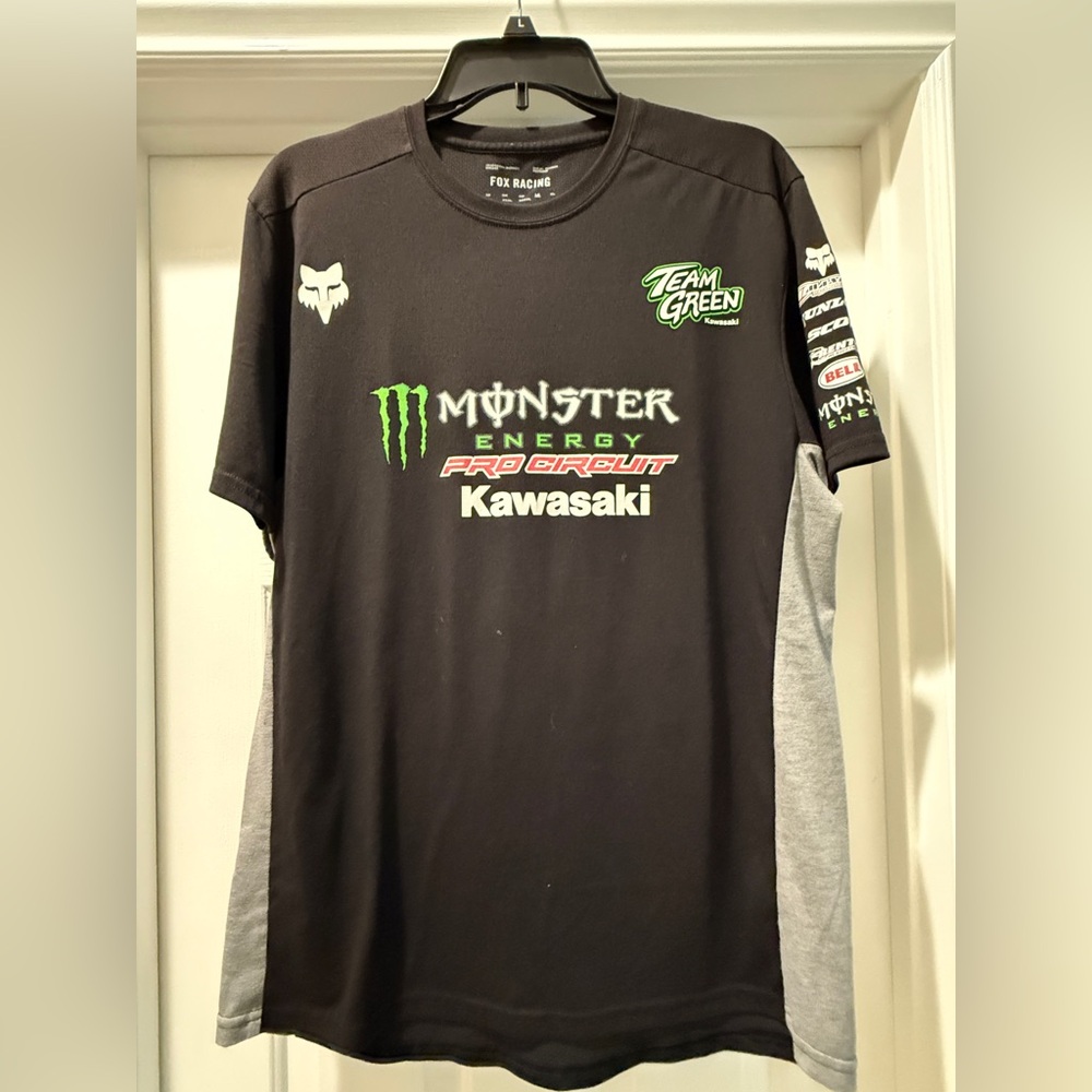 Fox Kawasaki / Pro Circuit Race Team performance shirt men’s size Large